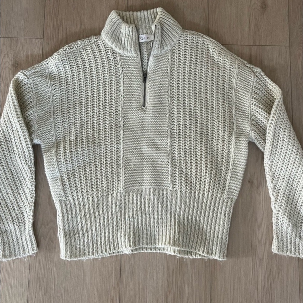 RD Style half zip sweater
